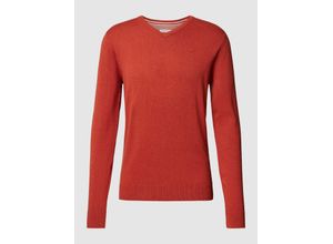 4066887870729 - Strickpullover mit Label-Stitching Modell BASIC 4066887870729 - Strickpullover mit Label-Stitching Modell BASIC