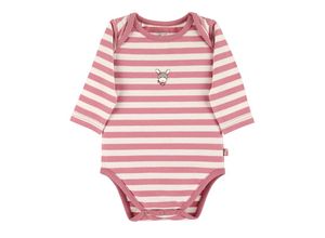 4066891011415 - - Langarmbody EMMI gestreift in rosa Gr50