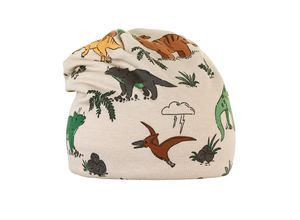 4066891020394 - - Beanie SLOUCH DINO in beige Gr49