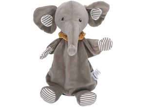 4066891037378 - Handpuppe STERNTALER Elefant Eddy Puppen grau Kinder Plüschtiere