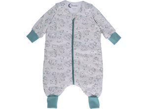 4066891040651 - Sterntaler® Overall Print für Babys und Kleinkinder grau 90