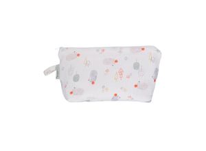 4066891084143 - Musselin-Kulturtasche IGEL BABY (15x25) in weiß