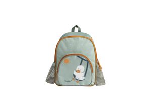 4066891154624 - Kindergartenrucksack EDDA ENTE (30x24x10) in steingrün