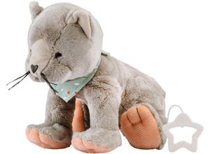 4066891214724 - Spieluhr STERNTALER Katze Lilly L grau Spieluhren KinderB25cm H19cm T10cm Polyester Jersey B25cm H19cm T10cm