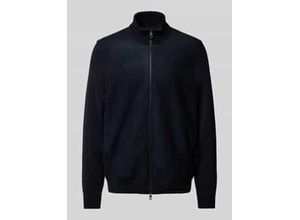 4066903529945 - Strickjacke aus Schurwolle mit Stehkragen