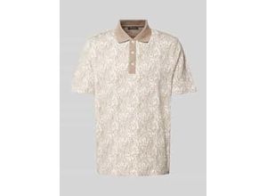 4066903582759 - Poloshirt mit gerippten Abschlüssen