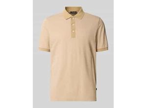 4066903621120 - Slim Fit Poloshirt mit Strukturmuster