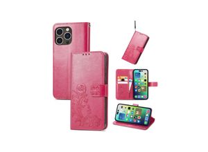 4066914380948 - Hülle Handy Schutz für Apple iPhone 15 Pro Case Cover Klapp Tasche Wallet Etuis