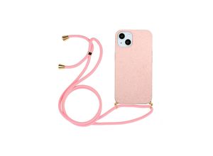4066914381662 - Handykette Hülle Handy Schutz für Apple iPhone 15 Case Cover Bumper Etuis Kette