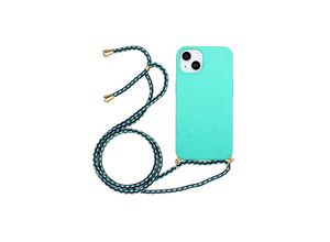 4066914381679 - Handykette Hülle Handy Schutz für Apple iPhone 15 Case Cover Bumper Etuis Kette