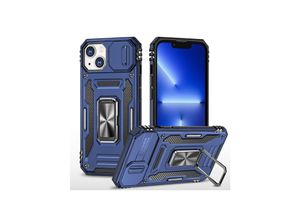 4066914386100 - Hülle Handy Schutz für Apple iPhone 15 Case Cover Kamera Ständer Etuis Bumper