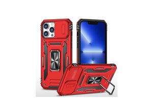 4066914386223 - Hülle Handy Schutz für Apple iPhone 15 Pro Case Cover Kamera Ständer Etui Bumper