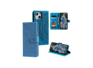 4066914402640 - Schutz Handy Hülle für Apple iPhone 15 Plus Case Cover Klapp Tasche Wallet Etuis