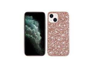 4066914407010 - Schutz Handy Hülle für Apple iPhone 15 Case Cover Glitzer Bumper Etuis Tasche