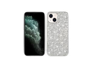 4066914407034 - Schutz Handy Hülle für Apple iPhone 15 Case Cover Glitzer Bumper Etuis Tasche