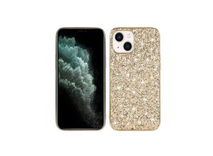 4066914407041 - Schutz Handy Hülle für Apple iPhone 15 Case Cover Glitzer Bumper Etuis Tasche