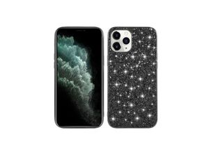 4066914407119 - Schutz Handy Hülle für Apple iPhone 15 Pro Case Cover Glitzer Bumper EtuisTasche