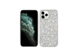 4066914407157 - Schutz Handy Hülle für Apple iPhone 15 Pro Case Cover Glitzer Bumper EtuisTasche