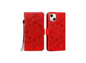 4066914407348 - Schutz Handy Hülle für Apple iPhone 15 Plus Case Cover Klapp Tasche Wallet Etuis