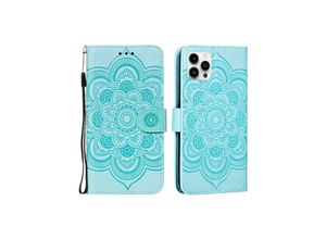 4066914407447 - Schutz Handy Hülle für Apple iPhone 15 Pro Case Cover Klapp Tasche Wallet Etuis