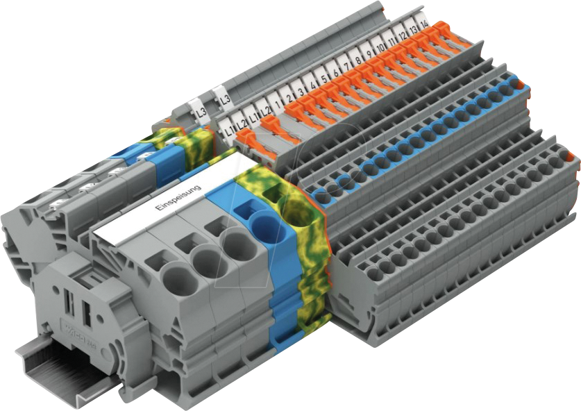 4066966339550 - 821-112 - TOPJOB®S-Hauptverteiler-Set mit Betätigungsöffnung und Drücker