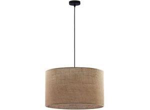 4066989001823 - Pendelleuchte Ilias in Braun und Schwarz E27 3-flammig 500mm - brown - Famlights