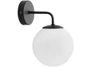 4066989001854 - Famlights - Wandleuchte Keno in Weiß und Schwarz E27 - white