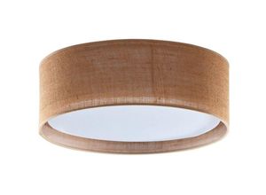 4066989001984 - Famlights - Deckenleuchte Ilias in Braun E27 4-flammig - brown