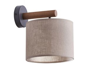 4066989002257 - Famlights - Wandleuchte Jana in Beige und Schwarz E27 - beige