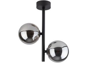 4066989013284 - Deckenleuchte Matthias in Schwarz G9 2-flammig - black - Famlights 4066989013284 - Deckenleuchte Matthias in Schwarz G9 2-flammig - black - Famlights
