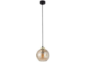 4066989013956 - Famlights - Pendelleuchte Mariella in Gold E27 180mm - yellow