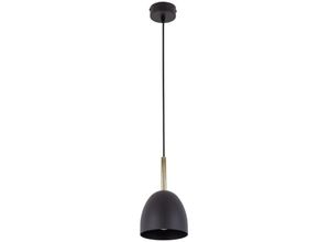 4066989014632 - Famlights - Pendelleuchte Jessika in Schwarz E27 1-flammig - black