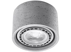 4066989023344 - Famlights - Deckenaufbauspot Barney in Grau GU10 - grey