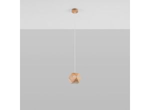 4066989023641 - Pendelleuchte Waiola in Natur-hell GU10 - brown - Famlights