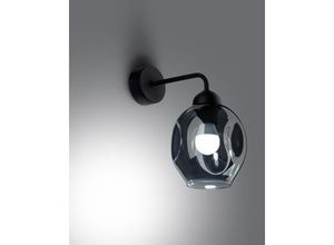 4066989023900 - Famlights - Wandleuchte Fina in Schwarz E27 - black