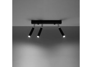 4066989024686 - Deckenleuchte Emmi in Schwarz G9 3-flammig - black - Famlights