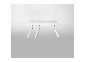 4066989024693 - Deckenleuchte Emmi in Weiß G9 3-flammig - white - Famlights