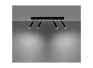 4066989024709 - Famlights - Deckenleuchte Emmi in Schwarz G9 4-flammig - black