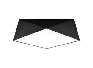 4066989024846 - Famlights - Deckenleuchte Hani in Schwarz E27 3-flammig - black