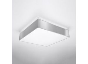 4066989024952 - Famlights - Deckenleuchte Herold in Grau E27 4-flammig - grey