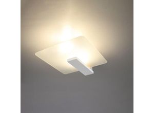 4066989025041 - Famlights - Wand- und Deckenleuchte Lavina in Weiß E27 2-flammig - white