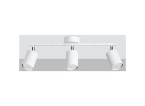 4066989025096 - Famlights - Deckenleuchte Len in Weiß GU10 3-flammig - white