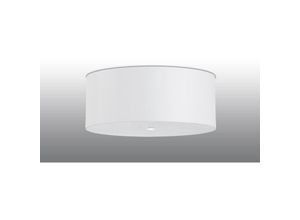 4066989025348 - Famlights - Deckenleuchte Olaf in Weiß E27 6-flammig 700mm - white