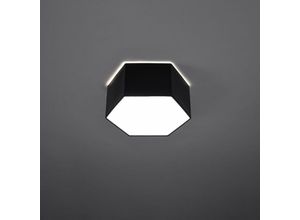 4066989025980 - Famlights - Deckenleuchte Sunny in Schwarz E27 2-flammig 135mm - black