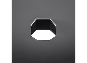 4066989026017 - Famlights - Deckenleuchte Sunny in Schwarz E27 2-flammig 155mm - black