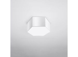 4066989026024 - Famlights - Deckenleuchte Sunny in Weiß E27 2-flammig 155mm - white