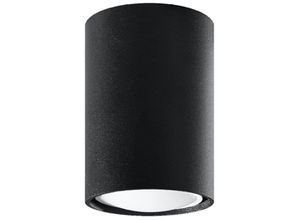 4066989026307 - Deckenspot Lale in Schwarz GU10 100mm - black - Famlights