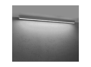 4066989026635 - Famlights - led Deckenleuchte Per in Grau 39W 4940lm 4000K - grey