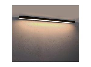 4066989026642 - Famlights - led Deckenleuchte Per in Schwarz 39W 4940lm 3000K - black