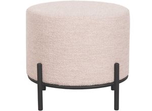 4066989027236 - Hocker Healani in Beige aus Stoff 410x460mm - Beige - Ringo-living